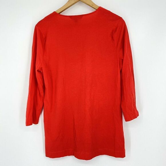 Ralph Lauren Linen Trim V Neck Shirt - Picture 4 of 5